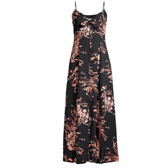 Joie Almona Floral Empire-Waist Maxi Dress - Picture 4 of 16